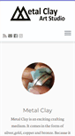 Mobile Screenshot of metalclayartstudio.com.au